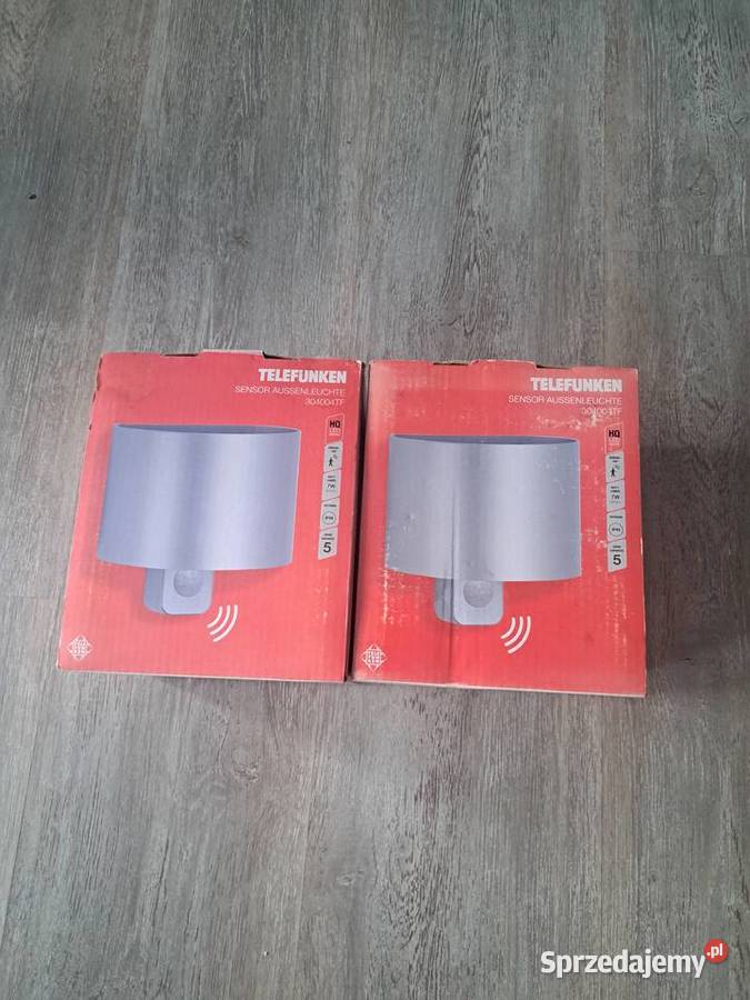 Lampy zewnętrzne z czujnikiem Proszowice