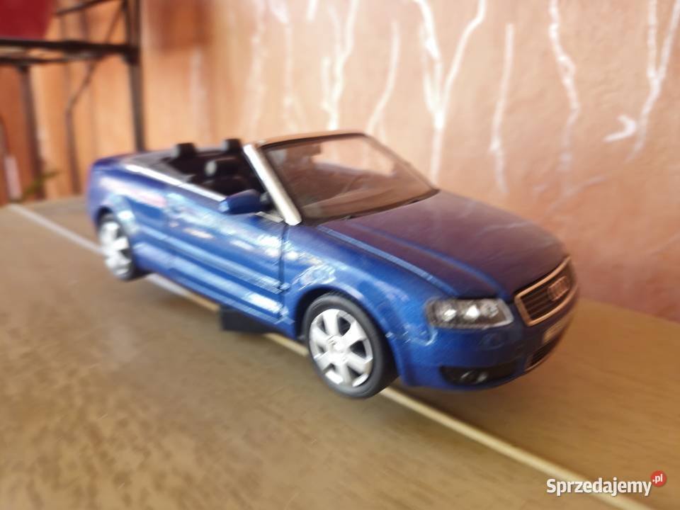 Model Audi A4 B6 Cabriolet 124 Welly dolnośląskie Legnica