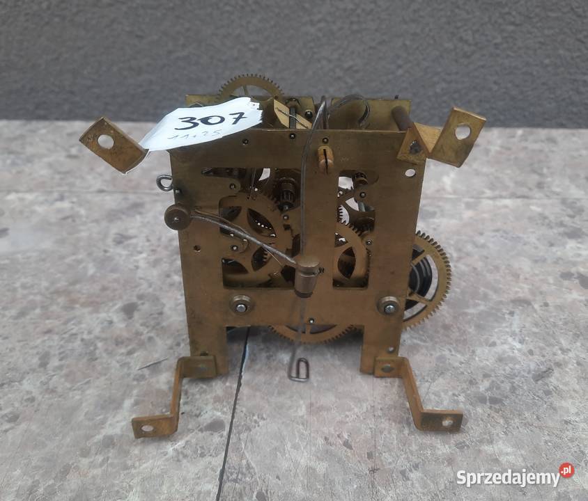 307 Mechanizm starego zegara miniatury Tczew