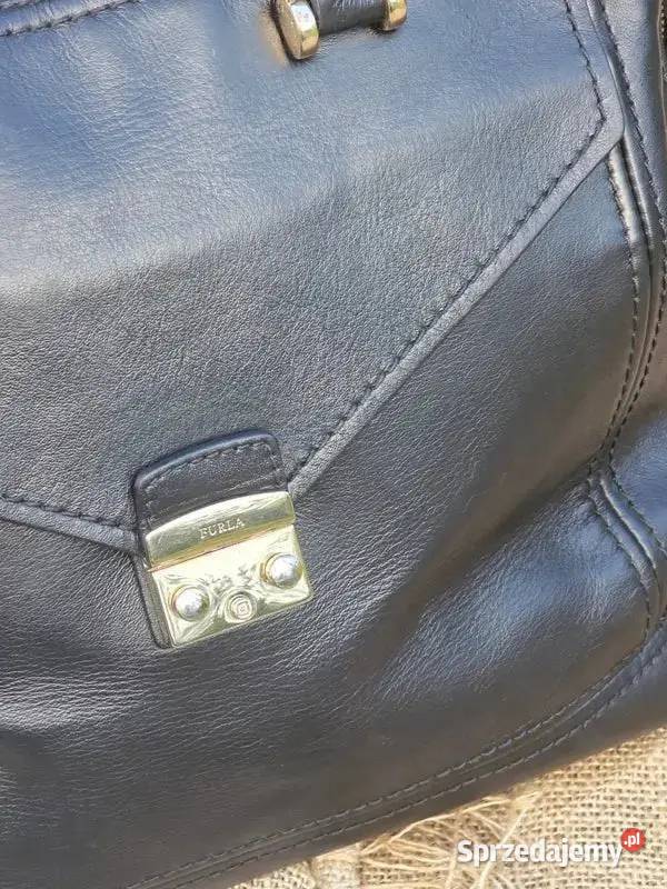 Duża Torba Furla w idealnym stanie renowacji żółty/złoty mazowieckie Warszawa