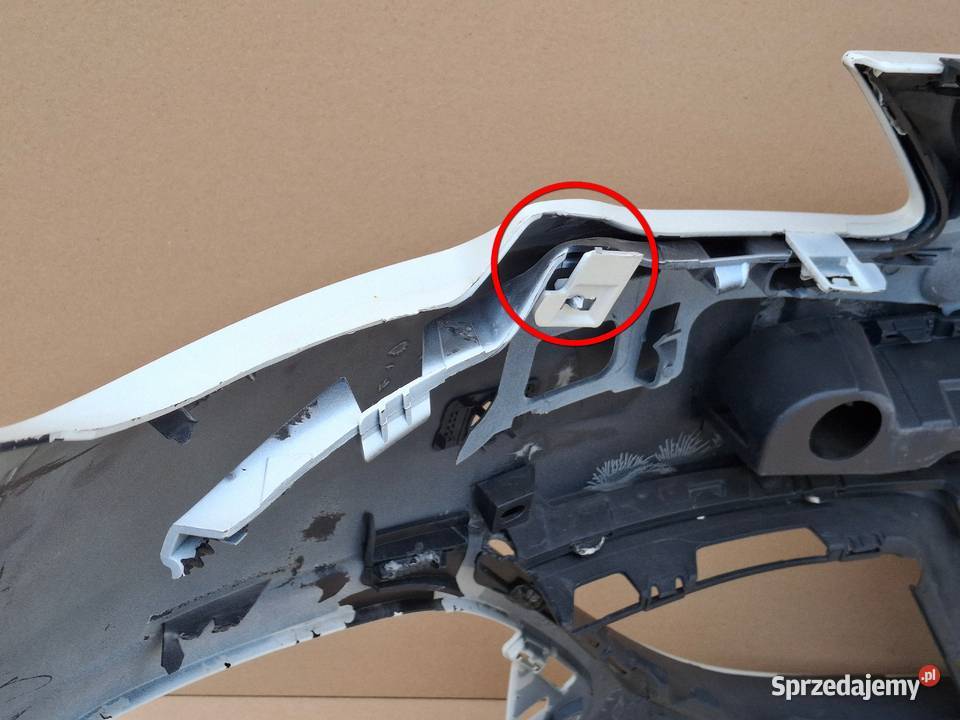 PEUGEOT 308 II ZDERZAK PRZÓD ABSORBER KRATKA osobowe lubuskie Bieleń sprzedam