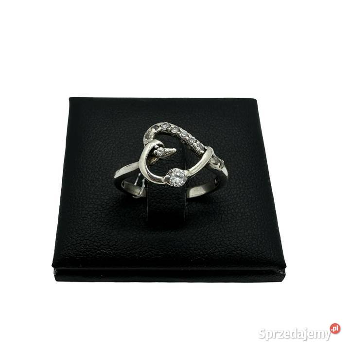 Srebrny pierścionek próby 925 28g Rozmiar 16 Pierścionki Elbląg