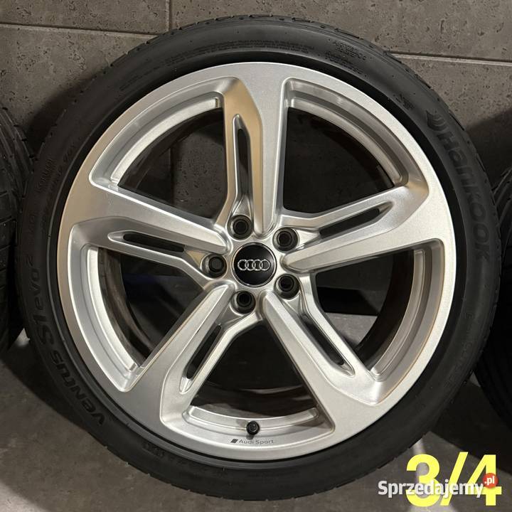 19 Audi Sport A5 A4 b8 b9 OEM felgi kola komplet Lubasz