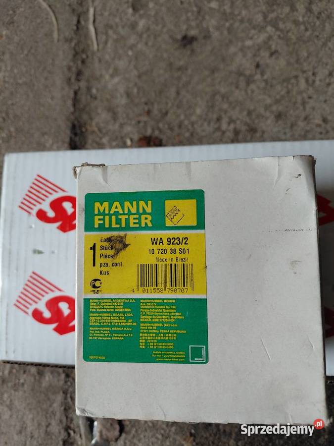 WA 9232 MANNFILTER FILTR ŚRODKA CHŁODZĄCEGO Koronowo