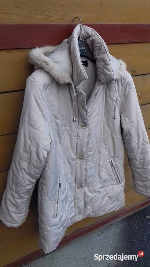 Kurtka damska z kapturem beżowa do sprzedania Kraków