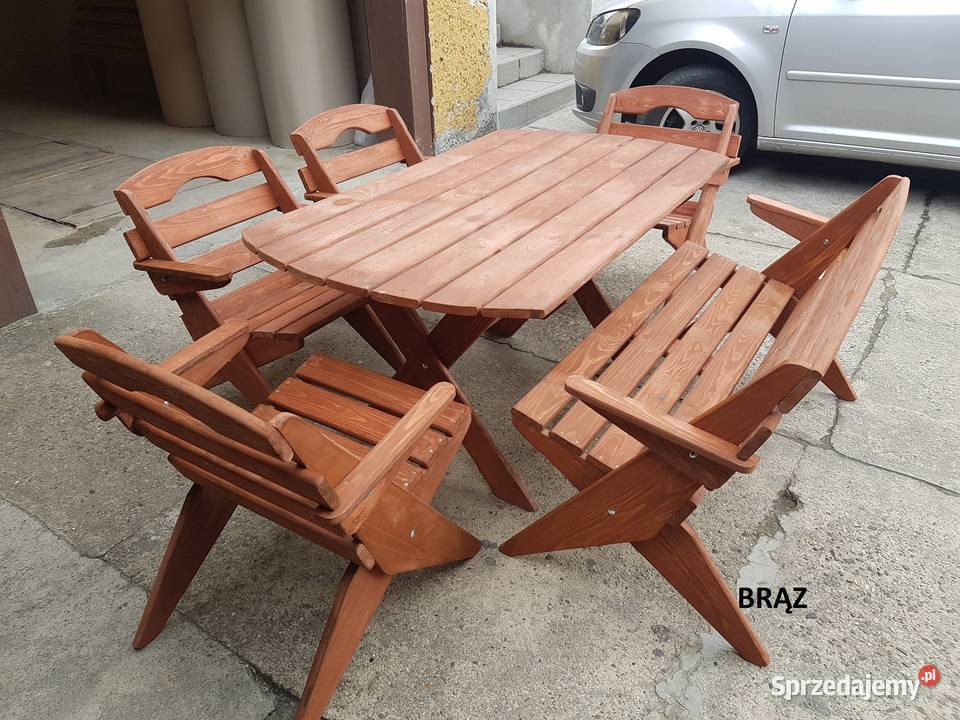 MEBLE OGRODOWE DREWNIANE Rydułtowy