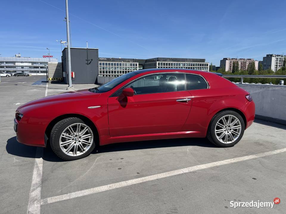 Alfa Romeo Brera czerwona 32 V6 JTS 260 napęd Q4