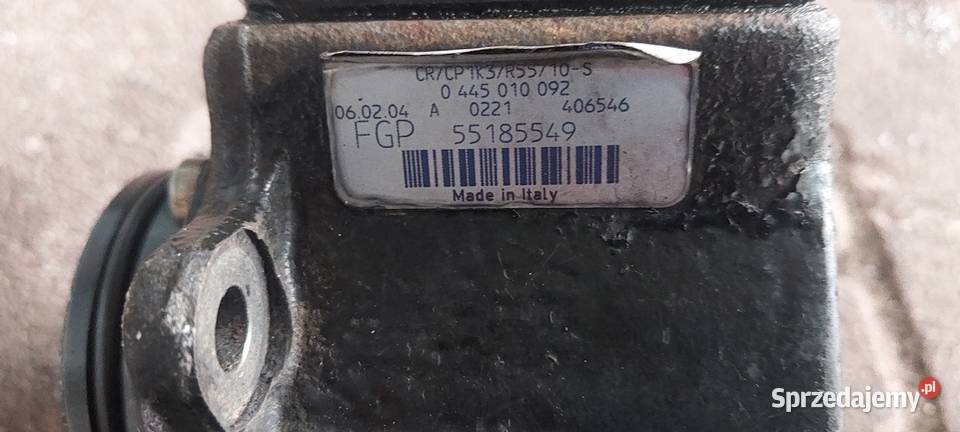 Pompa wtrskowa Opel Combo Corsa 13 cdti 55185549