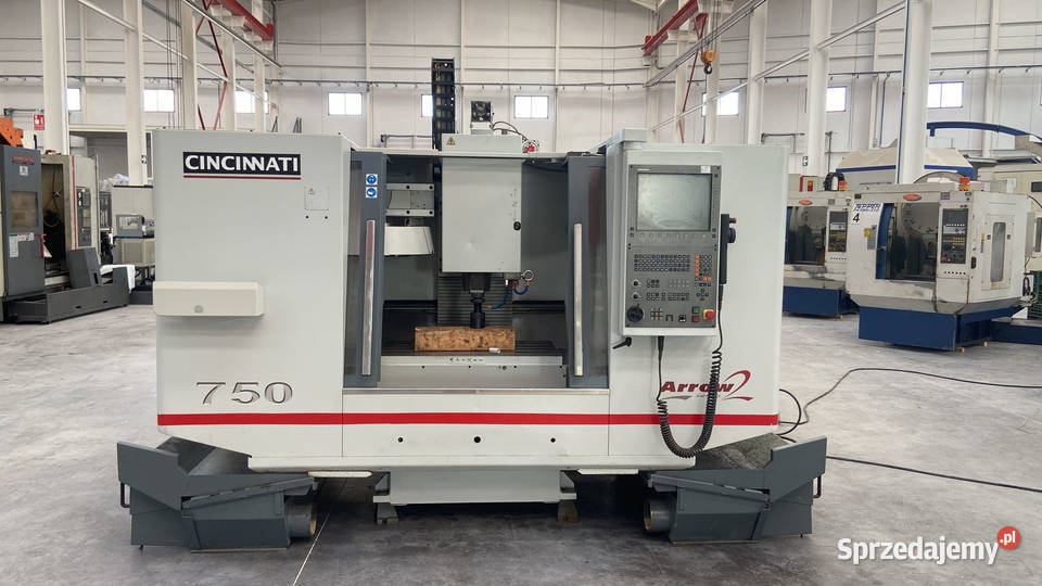 Pionowe centrum obróbcze CINCINNATI ARROW 750 zachodniopomorskie Szczecin