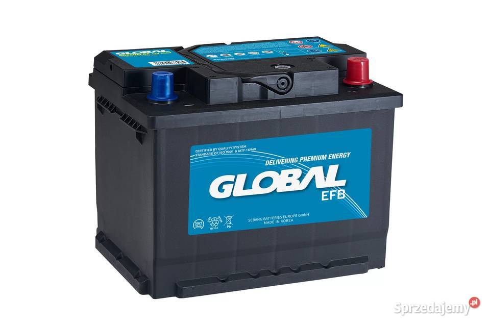 Akumulator Global EFB STARTSTOP 60Ah 560A Tczew pomorskie
