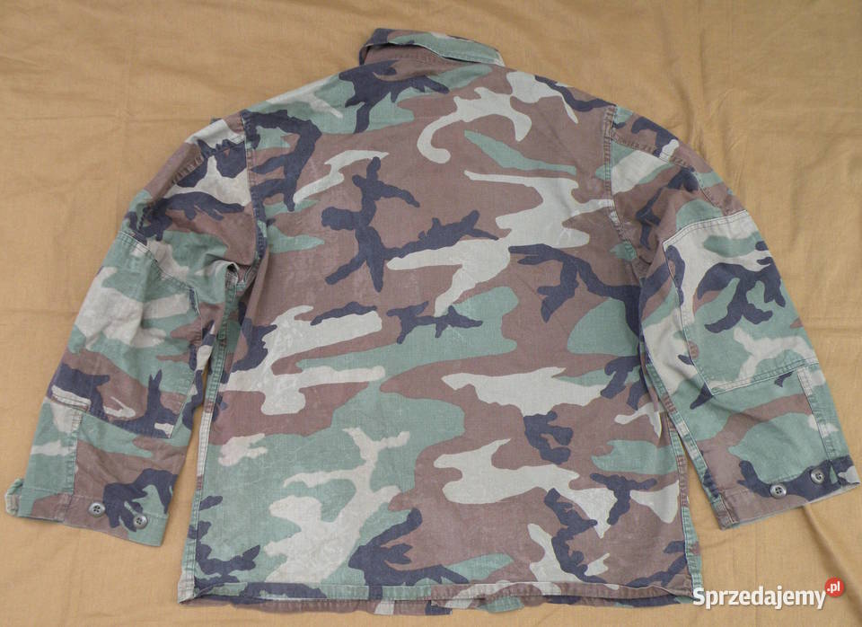 Bluza BDU woodland large short NYCO obszyta 92r Wrocław