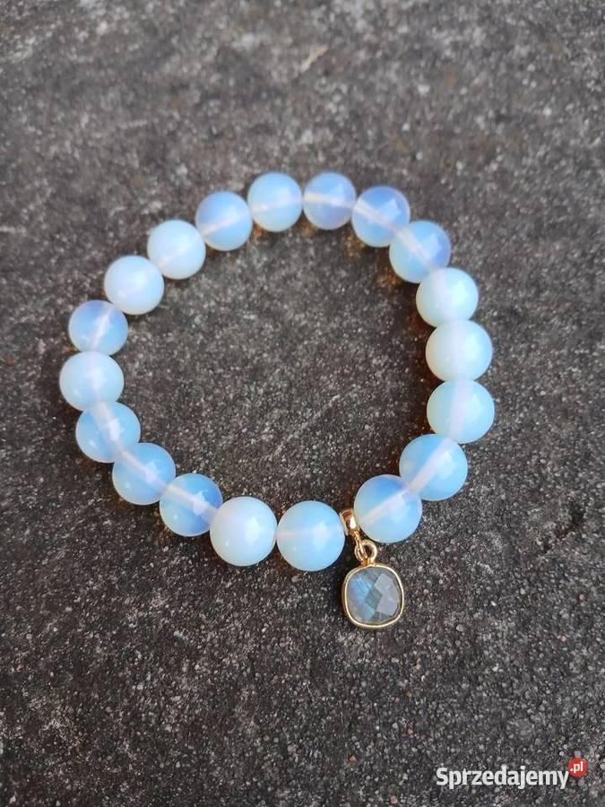 Bransoletka z Opalu i Labradorytem w okuciu świętokrzyskie Kielce