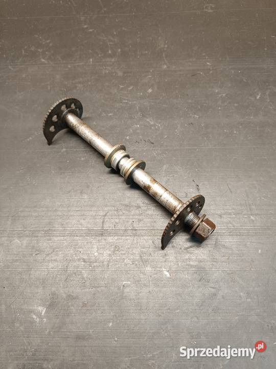 Oś ośka koło tył napinacz dystans koła części Gołaczewy