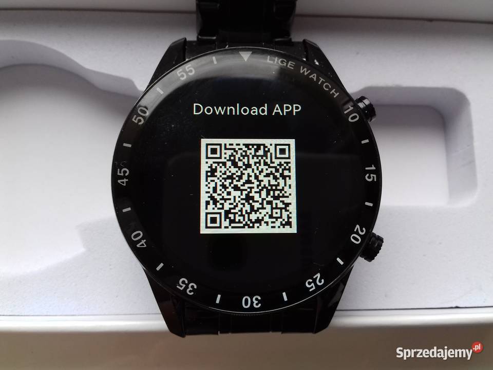 SmartWatch LIGE BW0189 Black Steel Belt BW0189A Bydgoszcz sprzedam