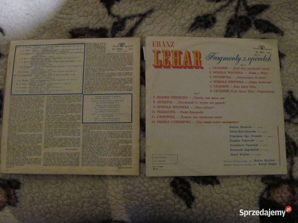 Piękne głosy piękne arie i Lehar zestaw 2 płyt 2 płyty