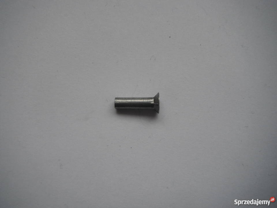 Nit nity 3 x 12 mm aluminiowe stożkowe fi 3mm mazowieckie Chlewiska