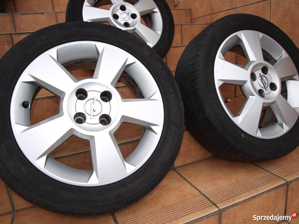 Opel felgi alufelgi 16 oryginalne 3 sztuki Opel (oryginalne) Motoryzacja