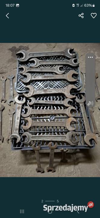 Klucze płaskie Prl Dąbrowa Górnicza