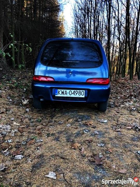 Fiat Seicento Sporting 12 kupiony w polskim salonie Seicento Kraków