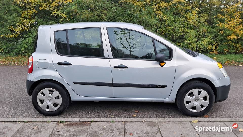 Renault Modus 12 LPG GAZ 2005r Klima Wspomaganie radio łódzkie Pabianice