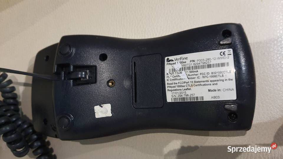 Terminal płatniczy VeriFone PINpad 1000 SE Lublin