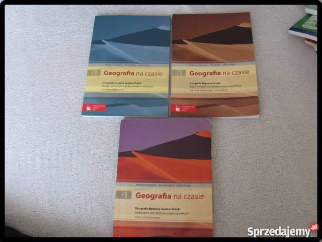 Geografia na czasie PWN zakres podstawowy cz1 Rok wydania 2007 Płock sprzedam