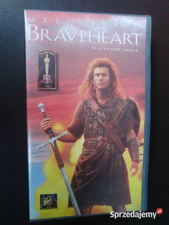 Braveheart kaseta VHS Poznań