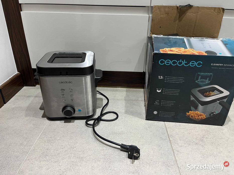Cecotec Elektryczna frytkownica olejowa 900 W Gastronomia Tuliszków