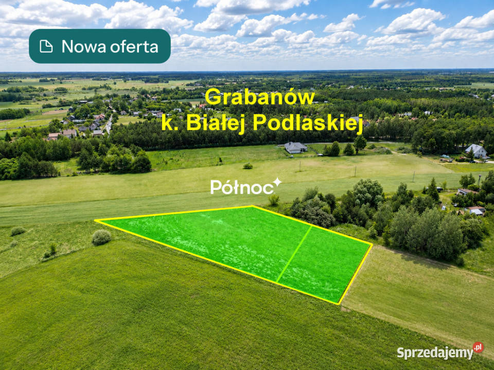 Działki z możliwością zabudowy Grabanów