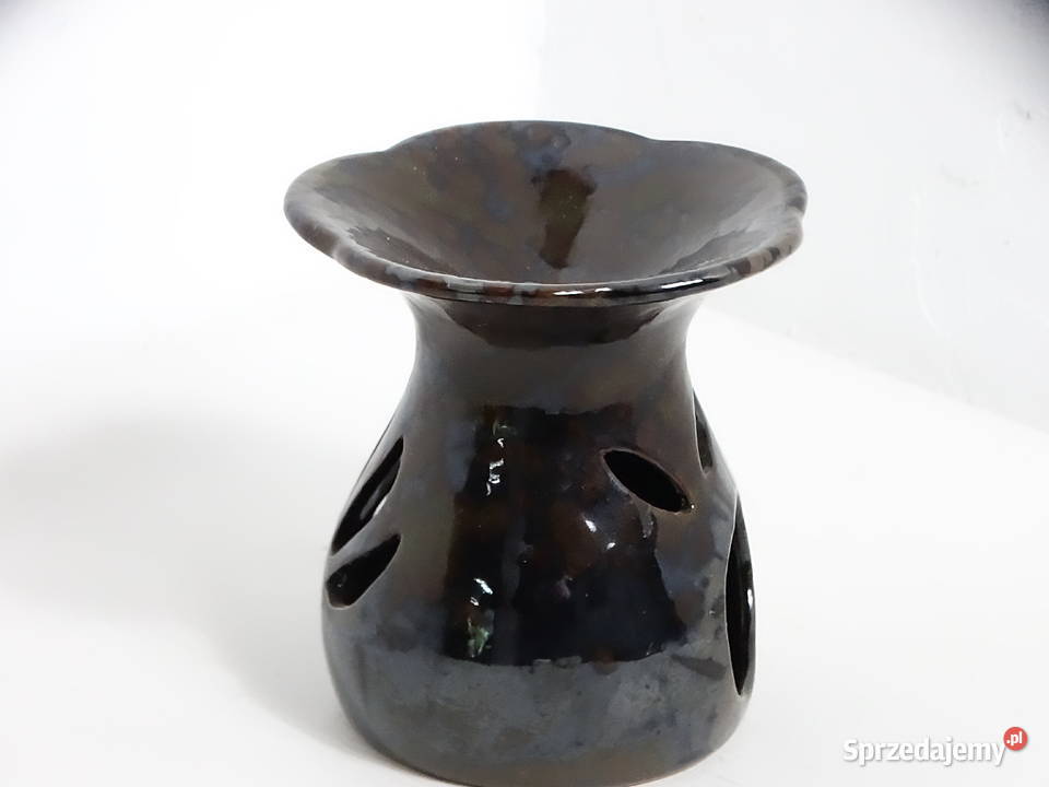 Elegancki Kominek Ceramiczny Efekt Petrol Biłgoraj sprzedam