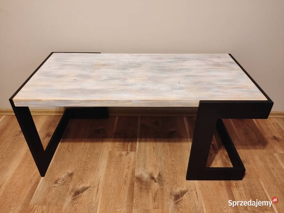 Stolik kawowy sosnowy drewniany OLLMEBEL 50cm Stoliki kawowe i ławy Ostrołęka