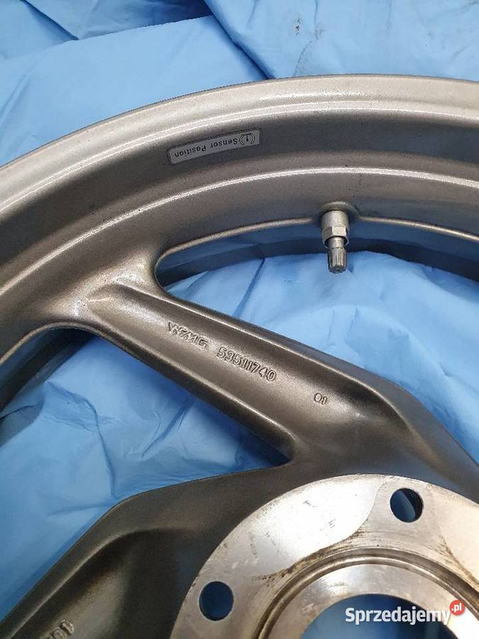 BMW R1200GS K25 0812 felga tył czujnik ciśnienia wielkopolskie Grońsko