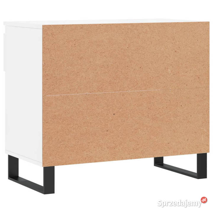 Szafka na buty wysoki połysk biała 70x36x60 Warszawa