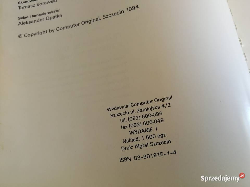 Jachtem Zalewie Szczecińskim 1994 rPrzewodnik Szczecin sprzedam