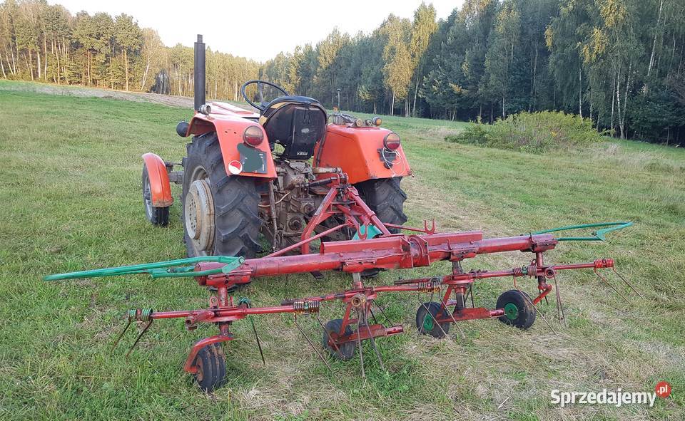 Roztrząsacz karuzelowy do siana typ Pająk Duży Dąbrowa Tarnowska