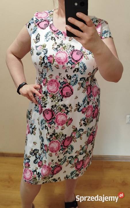Elegancka sukienka rozmiar 52 Biecz