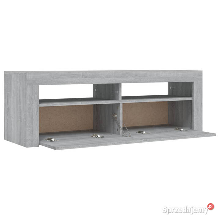 Szafka pod TV z LED szary dąb sonoma 120x35x40 Warszawa