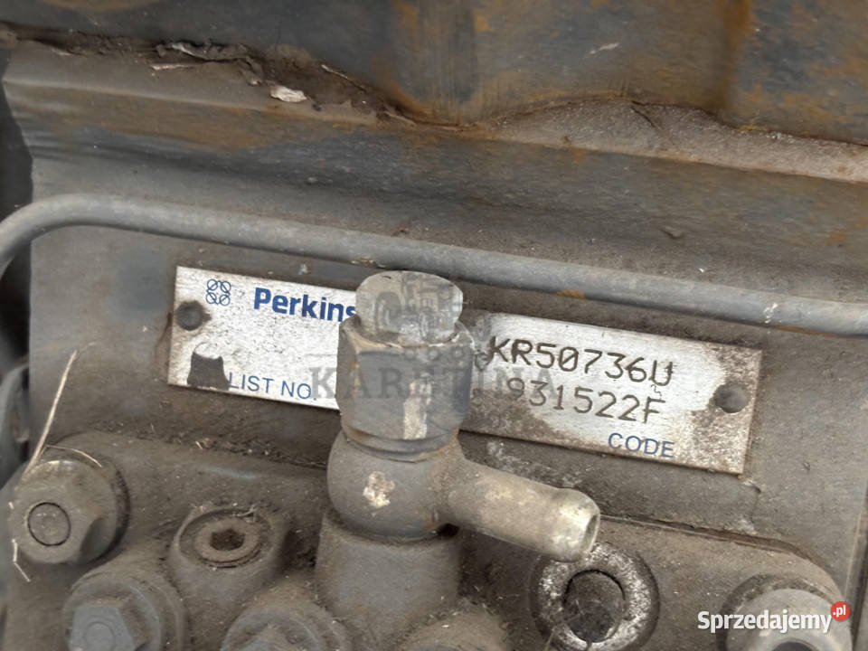 Perkins KR50736U Silnik XH3XL222L84 2216 CZĘŚCI Rolnictwo Jastrzębniki sprzedam