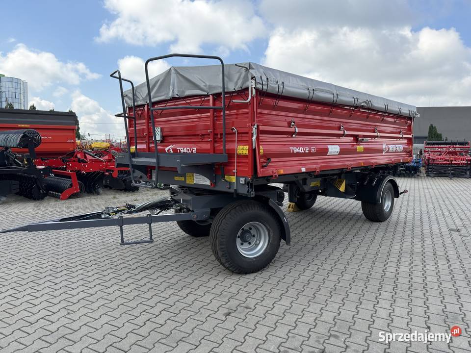 Przyczepa rolnicza paletowa MetalFach T9402 6T Opatówek