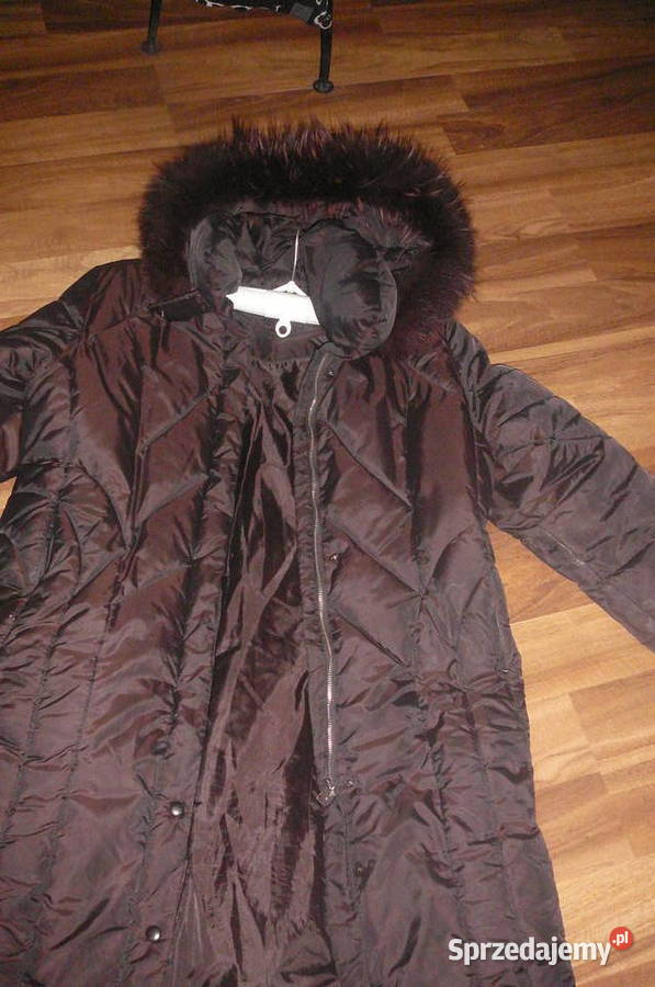 Płaszcz zimowy 42 MARCONI lis obszycie Zimowa  Wrocław