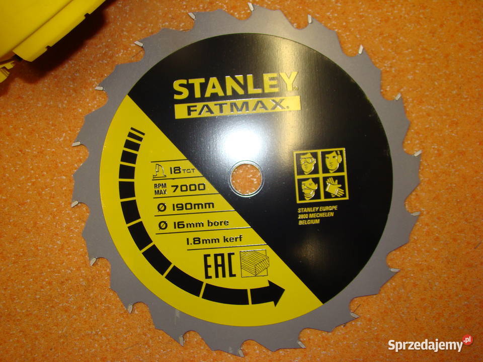 Ręczna pilarka tarczowa Stanley Fat 1650W 190mm Bielsko-Biała