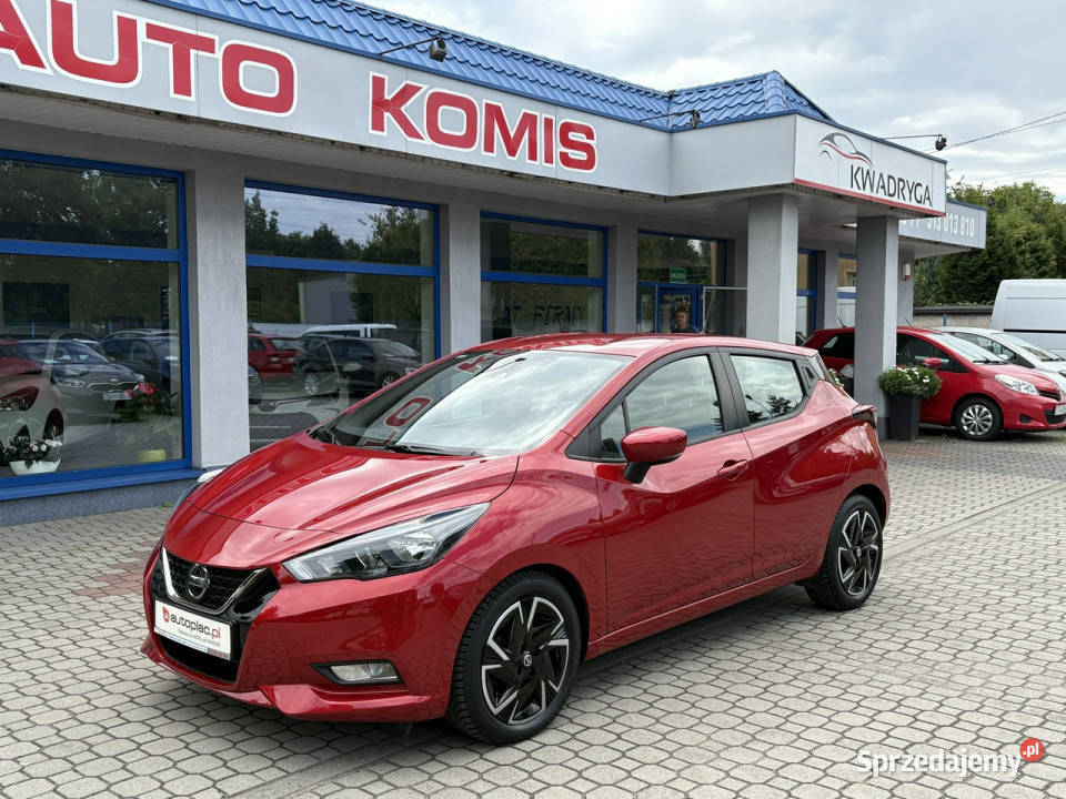 Nissan Micra nowy Automat Perła 11 Gwarancja K14 isofix Micra śląskie Tarnowskie Góry