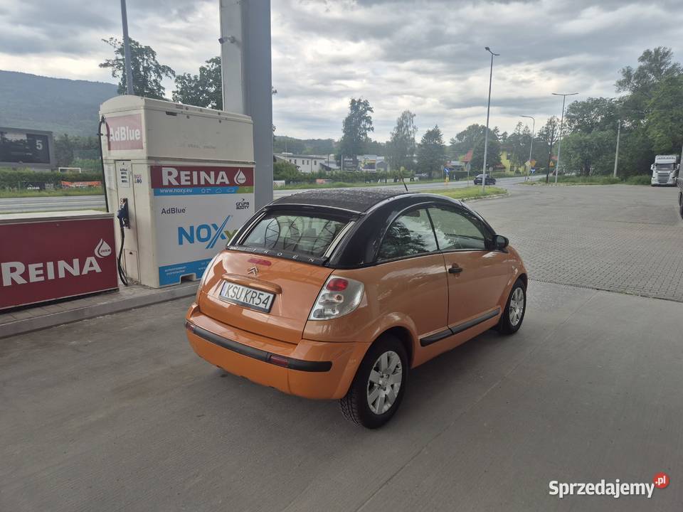 Citroen C3 Plurier Cabrio AUTOMAT 16 benz 109 Zarejestrowany w Polsce C3 Pluriel Bujaków sprzedam