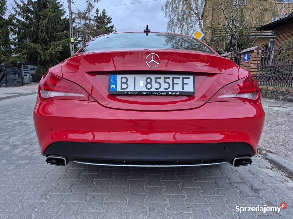 Mercedes CLA 200 Benzyna 2013 nieuszkodzony podlaskie Białystok