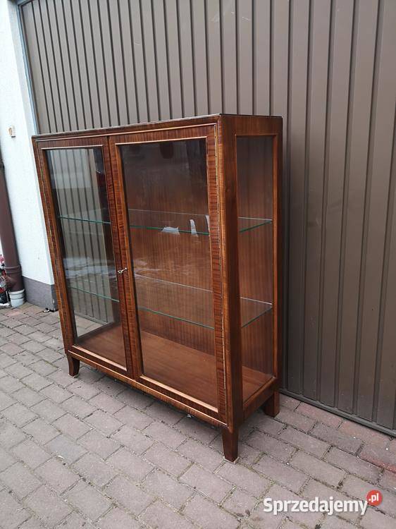 Witryna Serwantka Biblioteka ARTDECO Orzech Swarzędz sprzedam