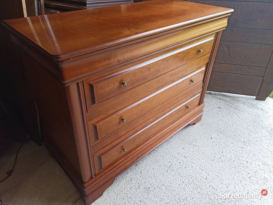 Stylowa komoda drzewo wiśniowe wielkopolskie Budzyń
