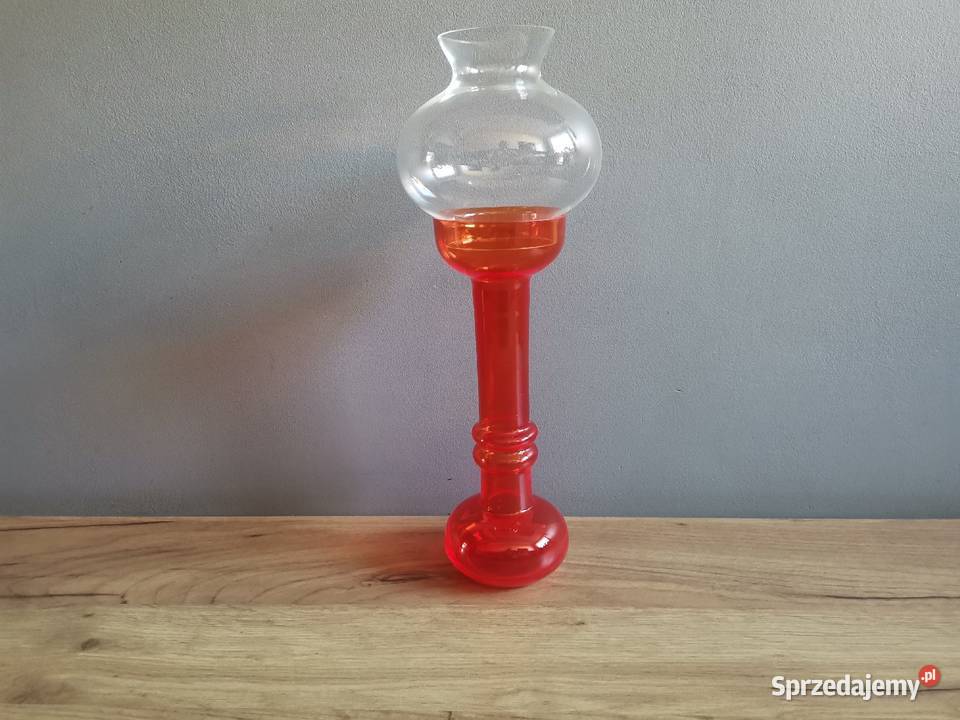 Stara lampa świecznik lampka wodna HSG Ząbkowice Katowice