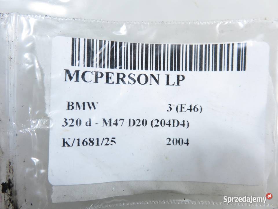 MCPERSON LEWY PRZEDNI BMW E46 320 d