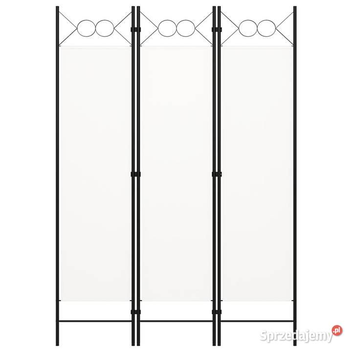vidaXL Parawan 3panelowy biały 120 x 180 Warszawa