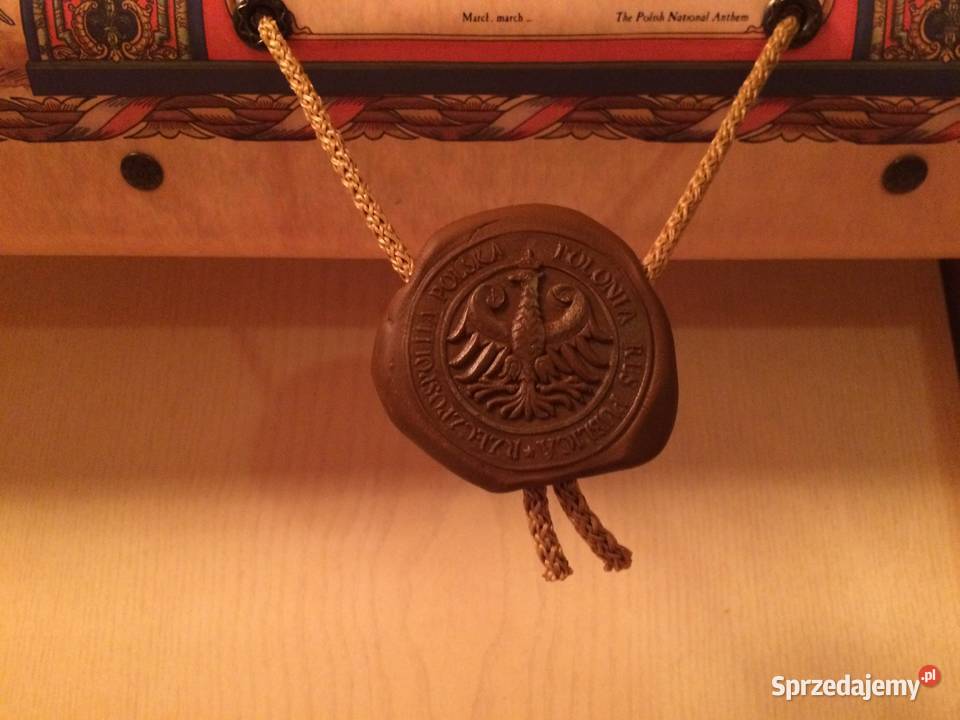 Ścienna ozdobna mapa Polski Pergamena NOWA sprzedam